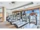 Fitness center with treadmills and ocean view at 1925 S Atlantic Ave # 703, Daytona Beach, FL 32118