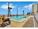 Refreshing beachfront pool with ample lounge chairs at 1925 S Atlantic Ave # 703, Daytona Beach, FL 32118