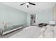 Spacious bedroom with a large bed and calming decor at 231 Riverside Dr # 1001, Holly Hill, FL 32117