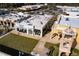 View of unique shops and a central green space at 235 Pine Cone Trl, Ormond Beach, FL 32174