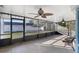 Spacious screened porch overlooking backyard at 2888 Berkshire Woods Ter, Deltona, FL 32725
