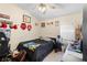 Baseball-themed bedroom with a full-sized bed at 3125 Wood Rose Way, Deltona, FL 32725