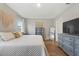 Comfortable bedroom with king-size bed and ample storage at 37 Bella Lago Cir, Port Orange, FL 32129