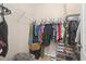 Well-organized walk-in closet with ample hanging space at 37 Bella Lago Cir, Port Orange, FL 32129