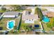 Property features two pools and large backyard at 373 Blythville Ave, Deltona, FL 32725