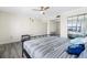 Spacious bedroom with ocean view and ample closet space at 3800 S Atlantic Ave # 5040, Daytona Beach, FL 32118