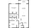 Two-bedroom condo floor plan with balcony at 3800 S Atlantic Ave # 5040, Daytona Beach, FL 32118