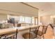 Kitchen with breakfast bar and views to the living room at 601 Rasley Rd, New Smyrna Beach, FL 32168