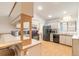Bright kitchen with updated cabinetry and flooring at 601 Rasley Rd, New Smyrna Beach, FL 32168