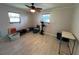 Large bedroom featuring a ceiling fan and lots of space at 744 Baywood Ln, South Daytona, FL 32119