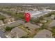 Aerial view of home and surrounding neighborhood at 8511 Chamberlain Pl, Oviedo, FL 32765