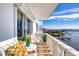 Relaxing balcony with water views at 925 N Halifax Ave # 1001, Daytona Beach, FL 32118