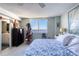 Spacious bedroom with water view and ensuite bath at 925 N Halifax Ave # 1001, Daytona Beach, FL 32118