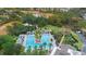 Resort-style community pool with lap lanes and surrounding amenities at 1105 Gardenshire Ln, Deland, FL 32724