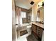 Modern bathroom with walk-in shower and updated fixtures at 1387 Hensley Dr, Deland, FL 32724