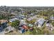 Wide aerial view of neighborhood at 229 S Adams St, Daytona Beach, FL 32114