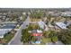 Aerial view showcasing the house location at 229 S Adams St, Daytona Beach, FL 32114