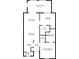 Detailed floor plan showcasing a spacious layout with multiple bedrooms, two bathrooms, and a sunroom at 245 Terrace Hill Blvd # 1E, Debary, FL 32713