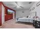 Main bedroom with a ceiling fan and plenty of natural light at 2835 Arrendonda Dr, Deltona, FL 32738