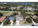 Aerial view of homes near golf course at 428 Hightower Dr, Debary, FL 32713