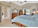 Main bedroom with access to backyard and pool at 428 Hightower Dr, Debary, FL 32713