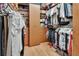 Large walk-in closet with ample shelving and hanging space at 428 Hightower Dr, Debary, FL 32713