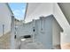 Convenient outdoor shower with privacy screen and stylish fixtures at 4525 Owls Nest Ct, De Leon Springs, FL 32130