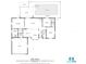 Detailed floor plan showcasing the layout of the home, including the bedrooms, bathrooms, kitchen, and living areas at 709 Lone Oak Dr, Port Orange, FL 32127