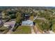 Aerial view of property and surrounding houses at 89 Rosewood Ave, Ormond Beach, FL 32174