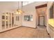 Bright dining area with tile floors and kitchen views at 1260 Charter Oaks Cir, Daytona Beach, FL 32117