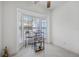 Cozy breakfast nook with window seat and small table at 129 Oyster Catcher Ct, Daytona Beach, FL 32119
