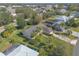 Aerial view of a well-maintained home with lush landscaping, set in a desirable neighborhood at 1930 Seclusion Dr, Port Orange, FL 32128