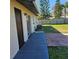 Back patio and exterior of the house at 213 Lone Pine Dr, Edgewater, FL 32132
