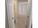 A view down a hallway with doors to a bathroom and other rooms at 213 Lone Pine Dr, Edgewater, FL 32132