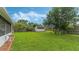 Enjoy a large backyard with shed and bird bath at 2625 Sweet Springs St, Deltona, FL 32738