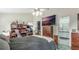 Spacious bedroom with ensuite bathroom and built-in desk at 2625 Sweet Springs St, Deltona, FL 32738