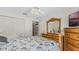 Bedroom with mirrored dresser and closet at 2625 Sweet Springs St, Deltona, FL 32738
