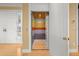Modern home elevator with colorful walls at 2806 Bay Vista Ct, New Smyrna Beach, FL 32168