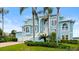 Stunning waterfront home with double garage and lush landscaping at 2806 Bay Vista Ct, New Smyrna Beach, FL 32168
