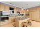 Well-equipped kitchen with double ovens and ample cabinet space at 2806 Bay Vista Ct, New Smyrna Beach, FL 32168