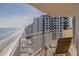 Oceanfront balcony offering breathtaking coastal views at 2967 S Atlantic Ave # 1706, Daytona Beach, FL 32118