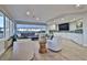 Spacious common area with comfortable seating and large windows at 2967 S Atlantic Ave # 1706, Daytona Beach, FL 32118