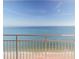Stunning ocean view from private balcony, white railing at 2967 S Atlantic Ave # 1706, Daytona Beach, FL 32118