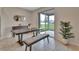 Bright dining area with sliding glass doors leading to the backyard at 3009 Lake Tahoe St, Deland, FL 32724