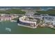 Aerial view of the condo community by the lake at 424 Luna Bella Ln # 332, New Smyrna Beach, FL 32168