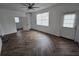 Spacious living area with herringbone floors at 432 Sauls St, Ormond Beach, FL 32174