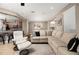 Open concept living room with kitchen view at 5589 Nw 40Th Loop, Ocala, FL 34482
