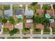 Neighborhood aerial view highlights the property's proximity to green spaces in a quiet neighborhood at 949 Tall Pine Dr, Port Orange, FL 32127