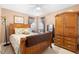 Bedroom with a double bed and plenty of storage at 1081 Treadway Dr, Deltona, FL 32738