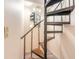 Stairwell features a spiral staircase at 1195 10Th St, Daytona Beach, FL 32117